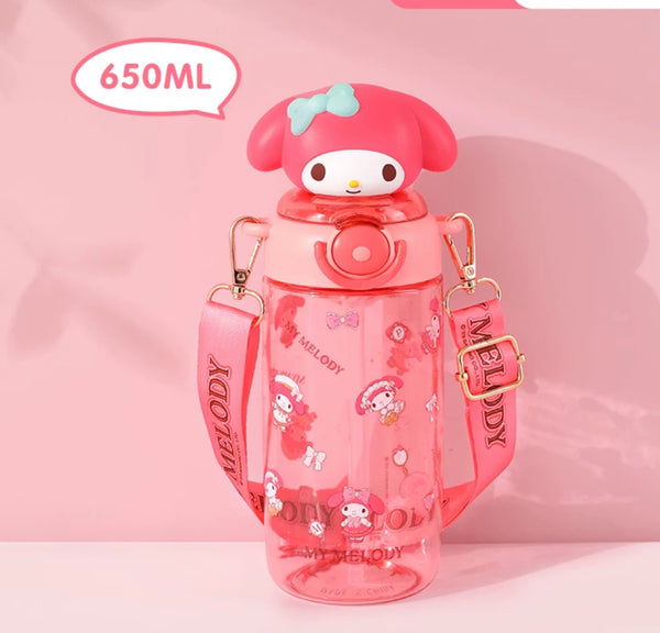 Cartoon Printed Water Bottle