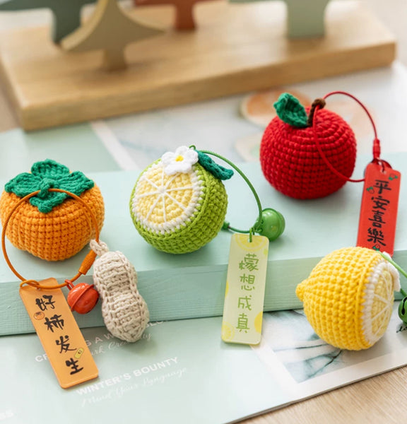 Handmade Fruits Key Chain