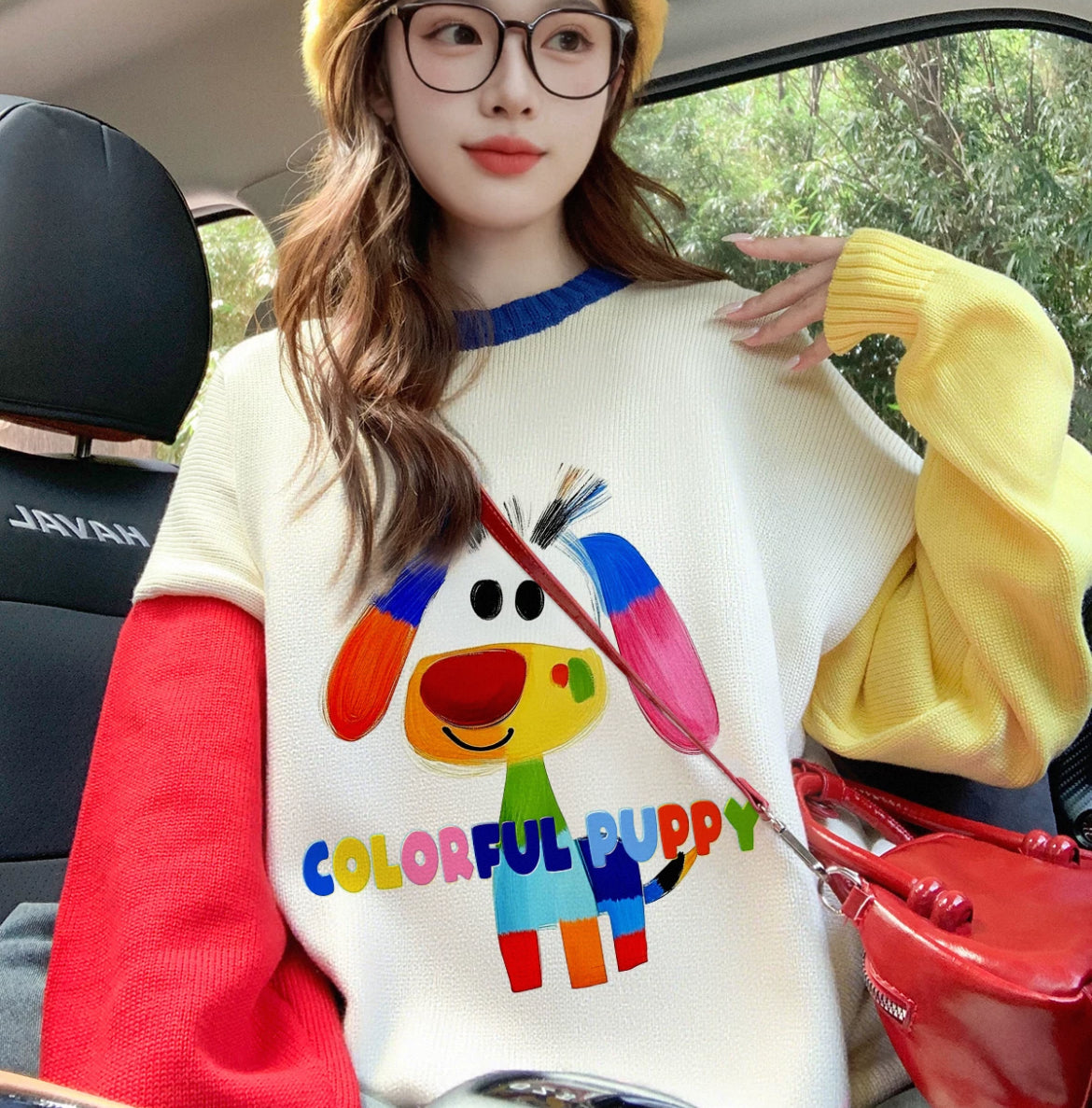 Colorful Puppy Sweater