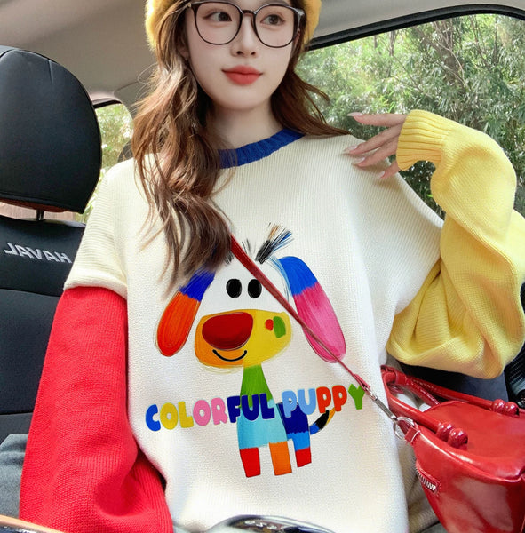 Colorful Puppy Sweater