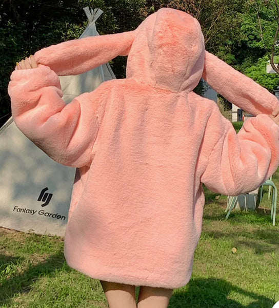 Kawaii Bunny Ears Coat