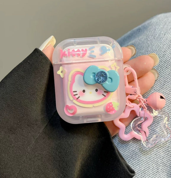 Hello Kitty Airpods Protector Case For Iphone