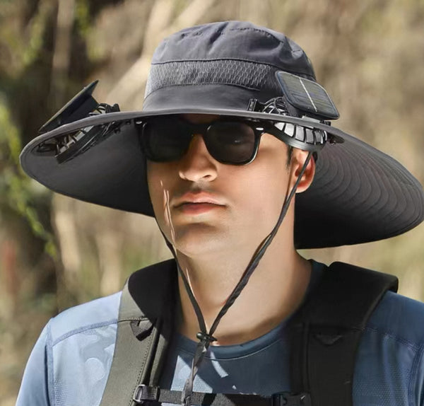 Solar Fan Hat