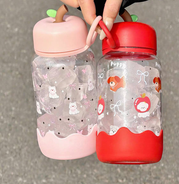 Cute Printed Drinking Bottle