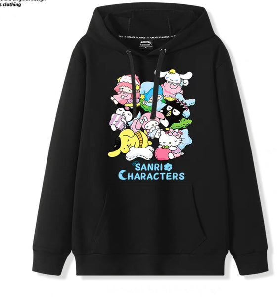 Harajuku Cartoon Hoodie