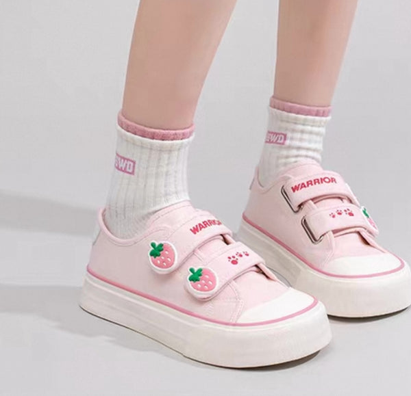 Cute Strawberry Shoes