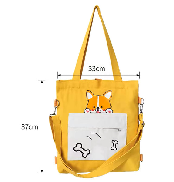 Kawaii Dog Bag