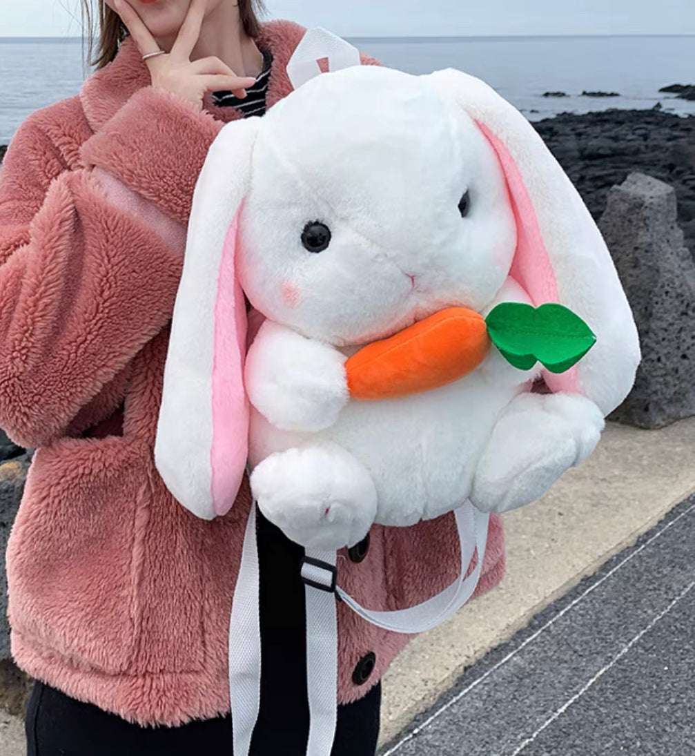 【VANWALK】Adorable Rabbit Backpack Amazon.com | Rolling Backpack for Girls, Cute Rabbit Roller