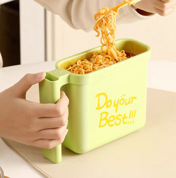 Funny Instant Noodle Bowl