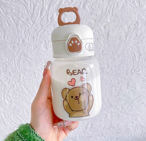 Cute Printed Drinking Bottle