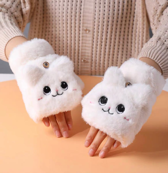 Cute Kitty Gloves