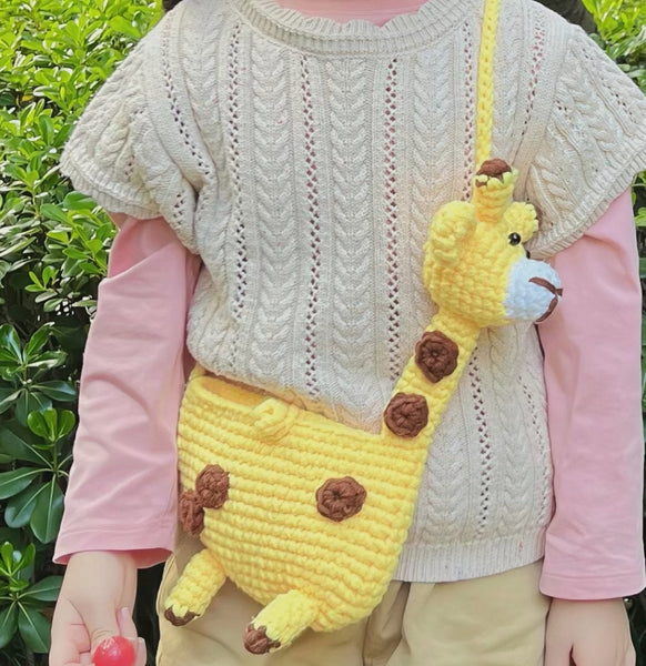 Cute Giraffe Handmade Bag