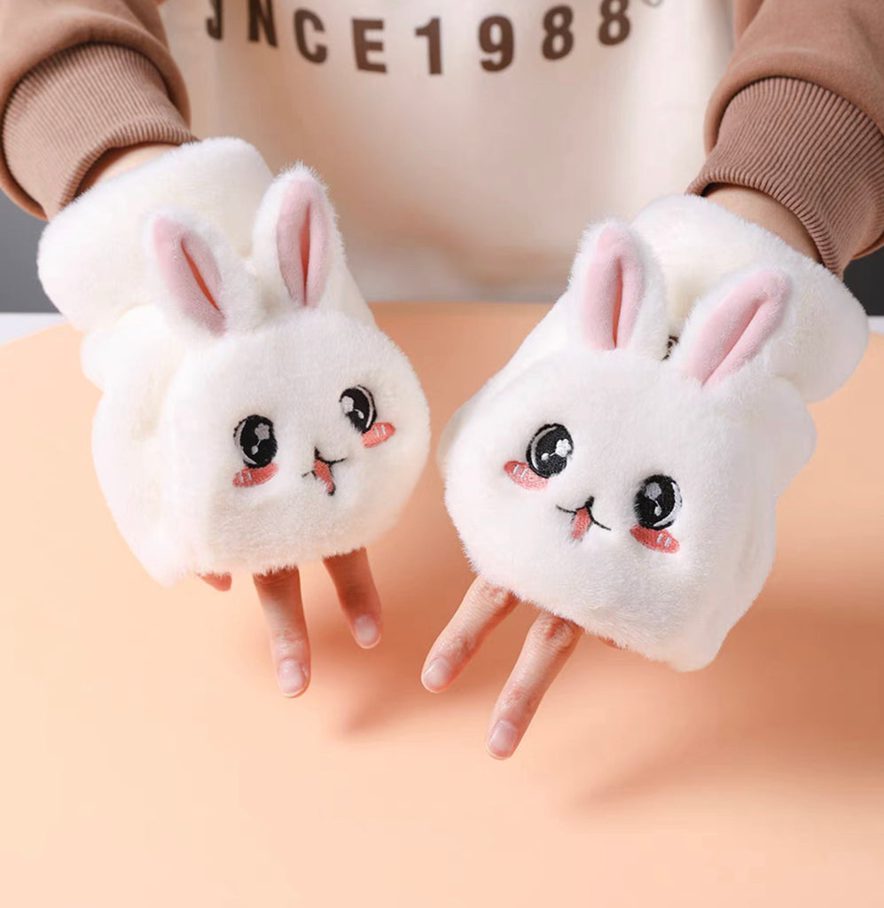 Cute Bunny Oven Mitt Handmade Rabbit Kitchen Glove 