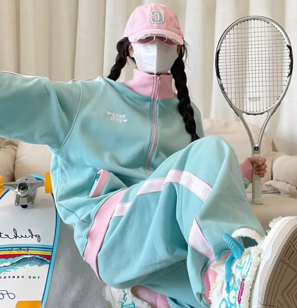 Pastel Sportswear Suit