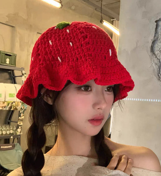 Cute Strawberry Hat