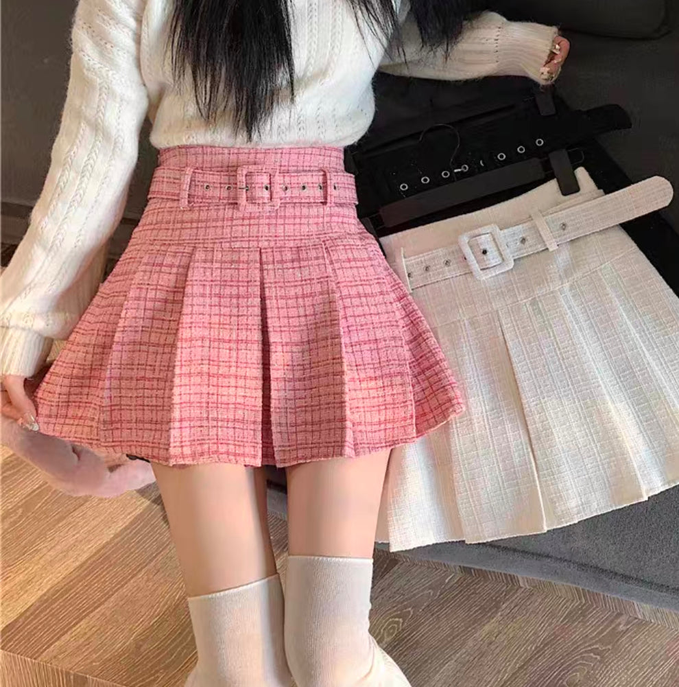 Fashion Plaid Skirt