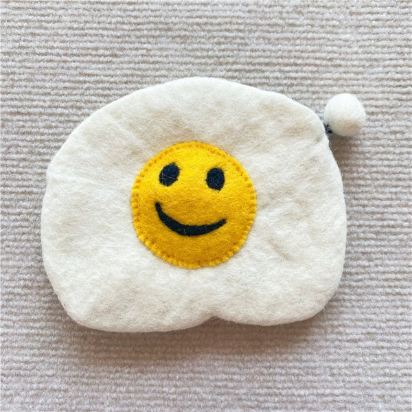 Handmade Egg Coin Purse