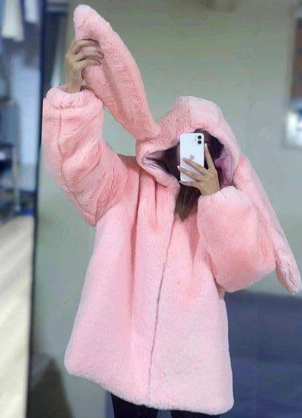 Kawaii Bunny Ears Coat