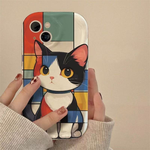 Cat Phone Case For Iphone11/12/12pro/13/12proMax/13pro/14/14pro/14promax/15/15pro/15promax/16/16pro/16promax