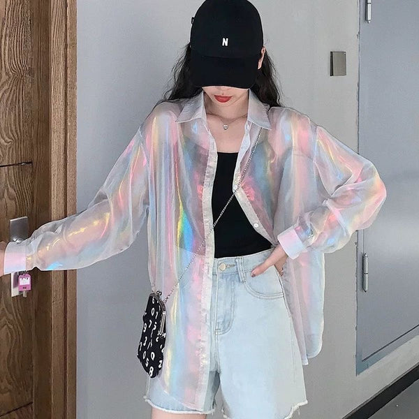 Rainbow Skin Bomber