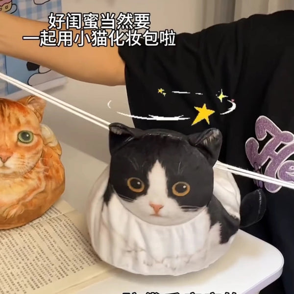 Kawaii Cats Make Up Bag