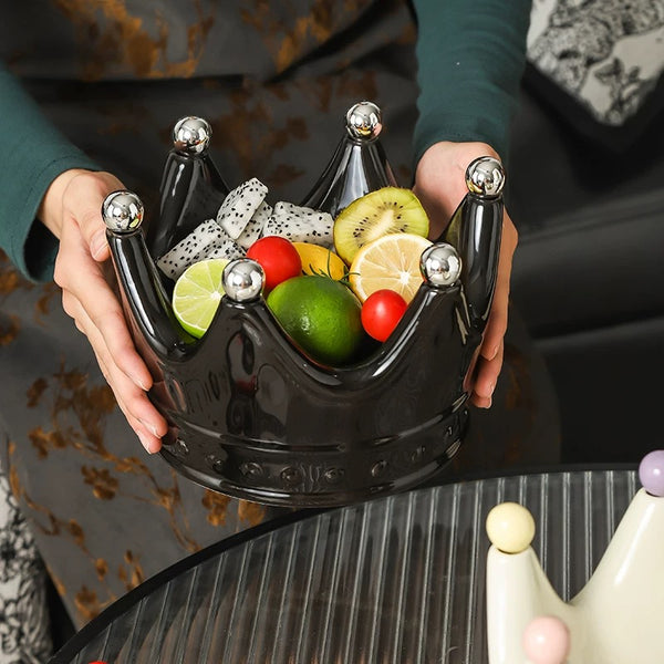 Cute Crown Fruits Dish