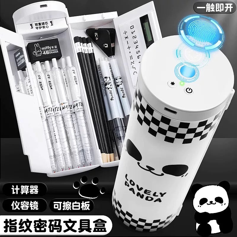 Funny Fingerprint Unlock Stationery Box