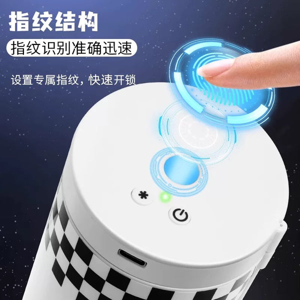 Funny Fingerprint Unlock Stationery Box