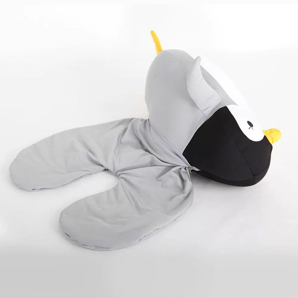 Cute Penguin U-Shaped Pillow