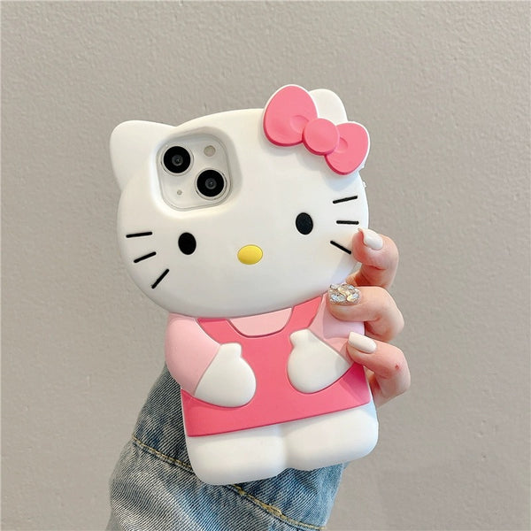 Hello Kitty Phone Case For Iphone/X/XS/XR/Xsmax/11/11proMax/12/12pro/13/12proMax/13pro/14/14pro/14promax/15/15promax