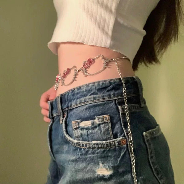 Cute Kitty Waist Chain