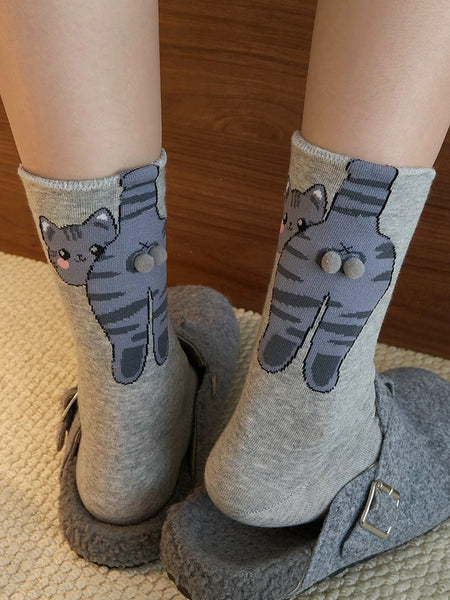 Kawaii Cat Socks
