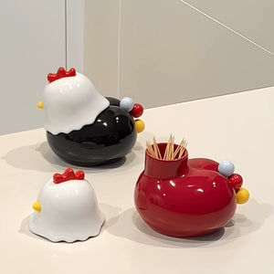 Cute Chicken Small Fork Set