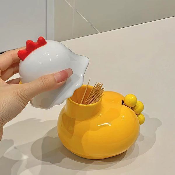 Cute Chicken Small Fork Set