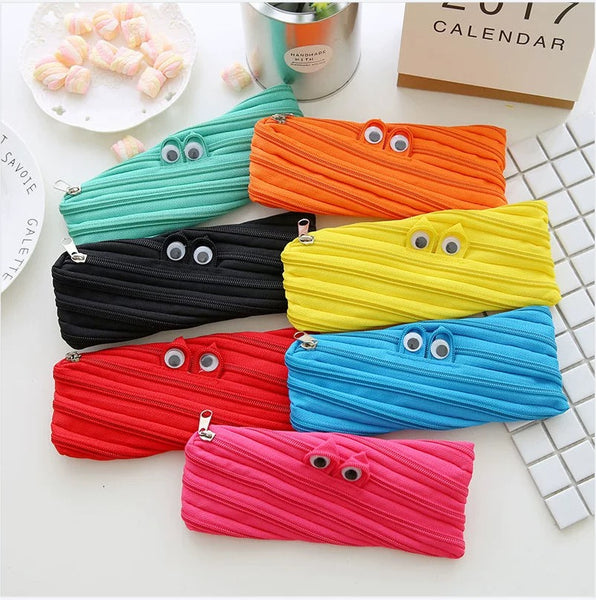 Funny Zipper Pencil Bag