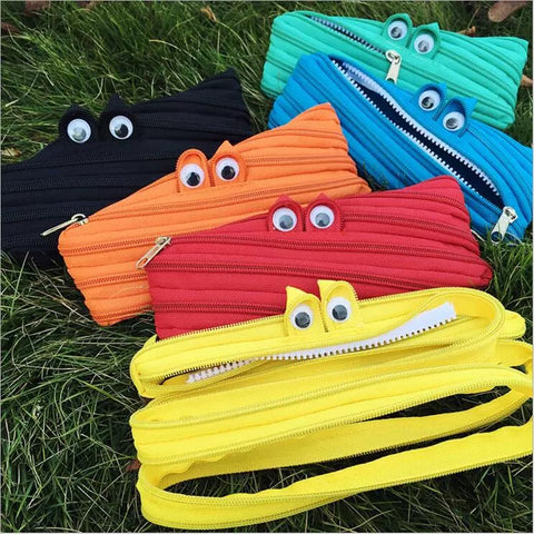 Funny Zipper Pencil Bag