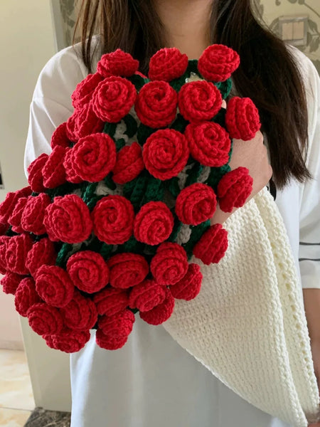 Sweet Rose Handmade Blanket