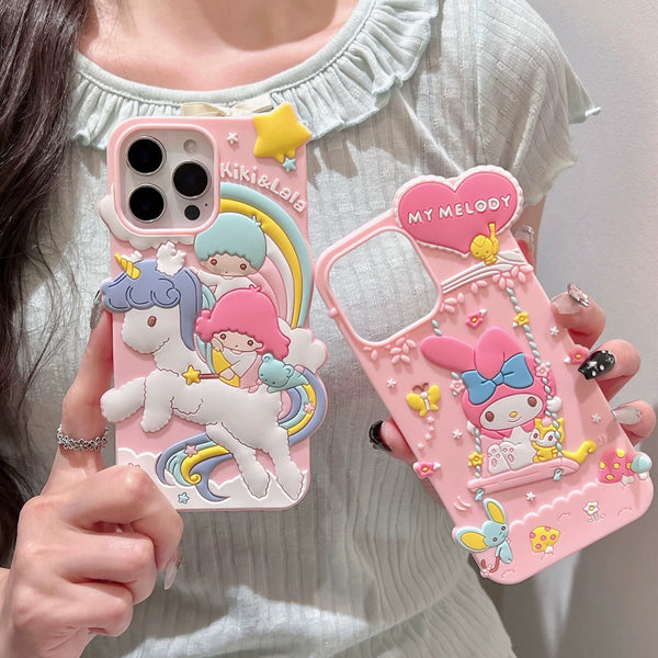 Kawaii Phone Case For IphoneXR/Xs max13/13pro/13promax/14/14pro/14promax/15/16/15pro/16pro/16promax