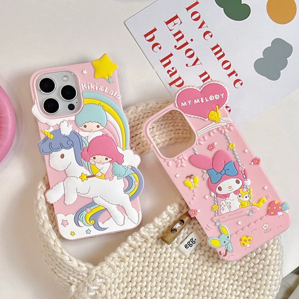 Kawaii Phone Case For IphoneXR/Xs max13/13pro/13promax/14/14pro/14promax/15/16/15pro/16pro/16promax