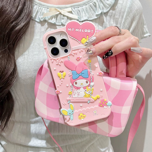 Kawaii Phone Case For IphoneXR/Xs max13/13pro/13promax/14/14pro/14promax/15/16/15pro/16pro/16promax