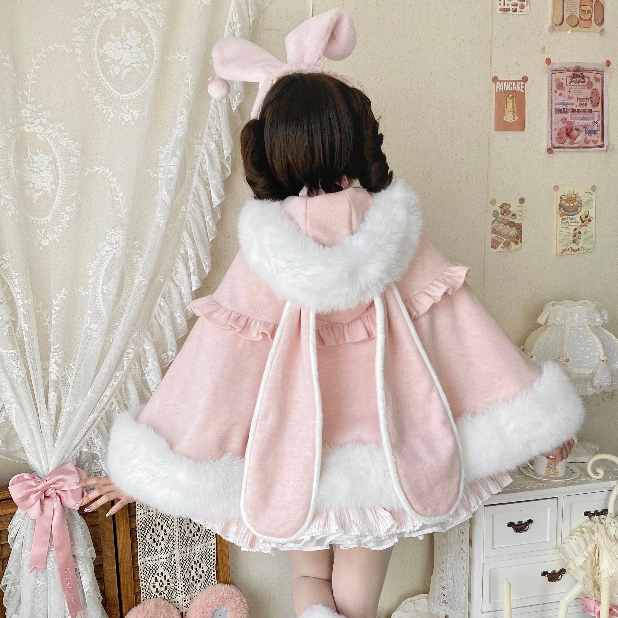 Kawaii Rabbit Cloak