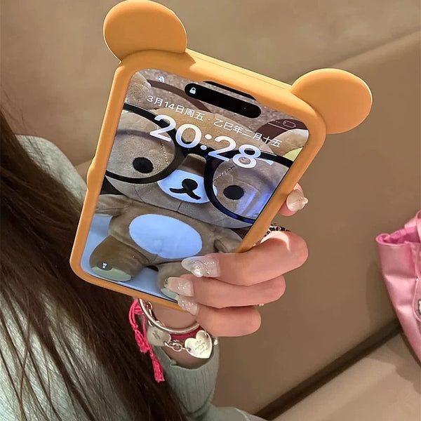 Bear Phone Case For Iphone11/12/12pro/13/12proMax/13pro/14/14pro/14promax/15/15pro/15promax/16/16pro/16promax/17/17pro/17promax