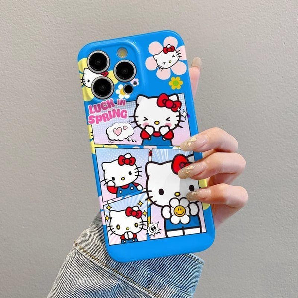 Kitty Phone Case For Iphone11/12/12pro/13/12proMax/13pro/14/14pro/14promax/15/15pro/15promax/16/16pro/16promax/17/17pro/17promax