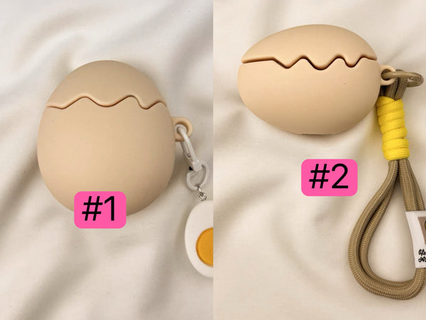 Cute Egg Airpods Protector Case For Iphone