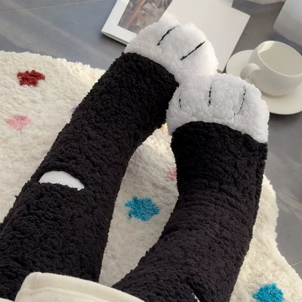 Cute Paw Floor Socks