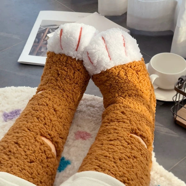 Cute Paw Floor Socks