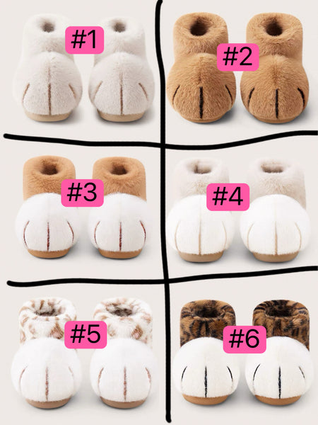 Kawaii Paw Slippers