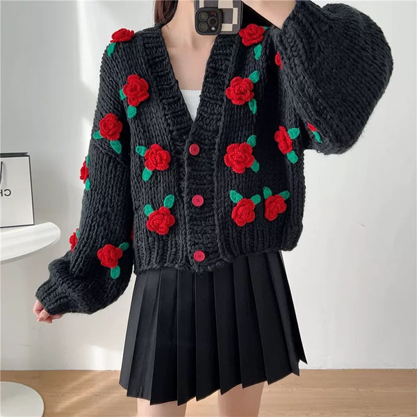 Cute Flowers Sweater