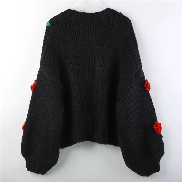 Cute Flowers Sweater