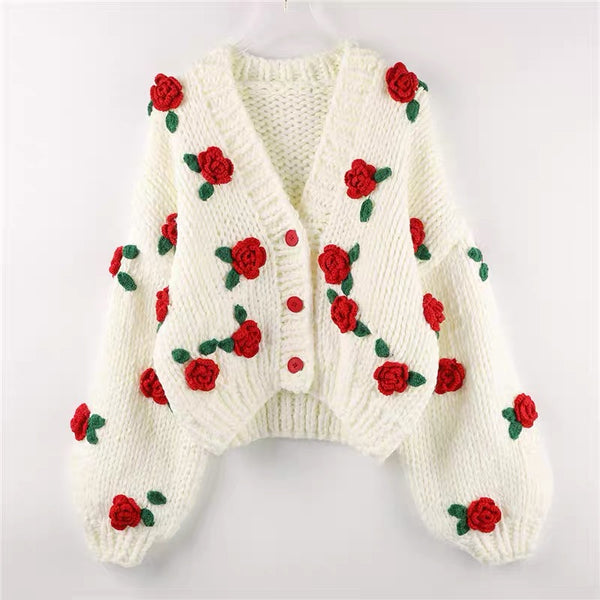 Cute Flowers Sweater